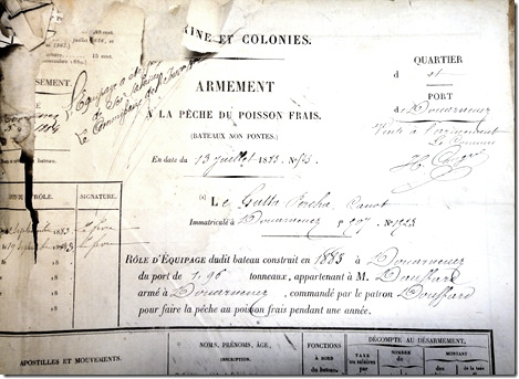 Source : Archives de l'Inscription Maritime communiquées par Maryvonne Gilles