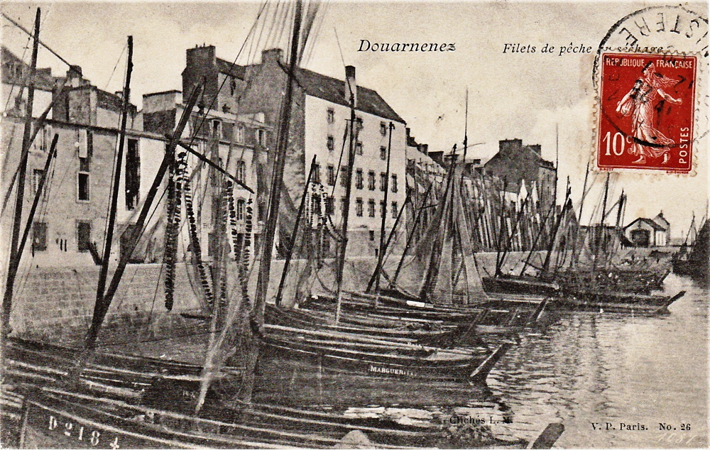 Source : Collection personnelle d'André Le Coz (carte ayant été postée en 1909)