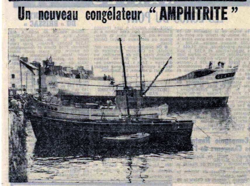 Après le lancement et par suite de la rupture d'une amarre, le bateau, avec sa vitesse, se rendit près des quais de Tréboul, où il s'échoua sur la vase. (Presse locale)