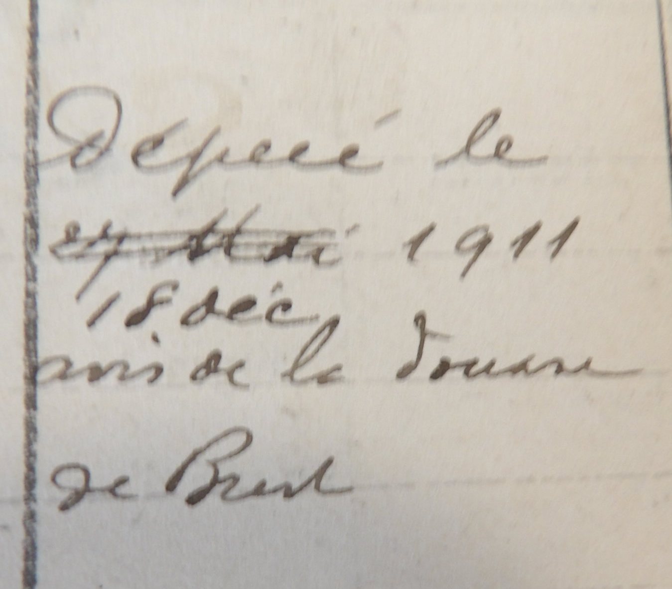 DZ1119 devient BR2125 SAINT EUGENE. Transmis par Audierne Bateaux