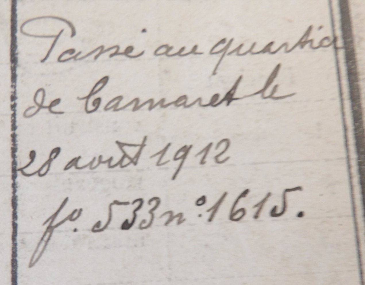 DZ939 devient BR2167 PETIT PAUL. Transmis par Audierne Bateaux
