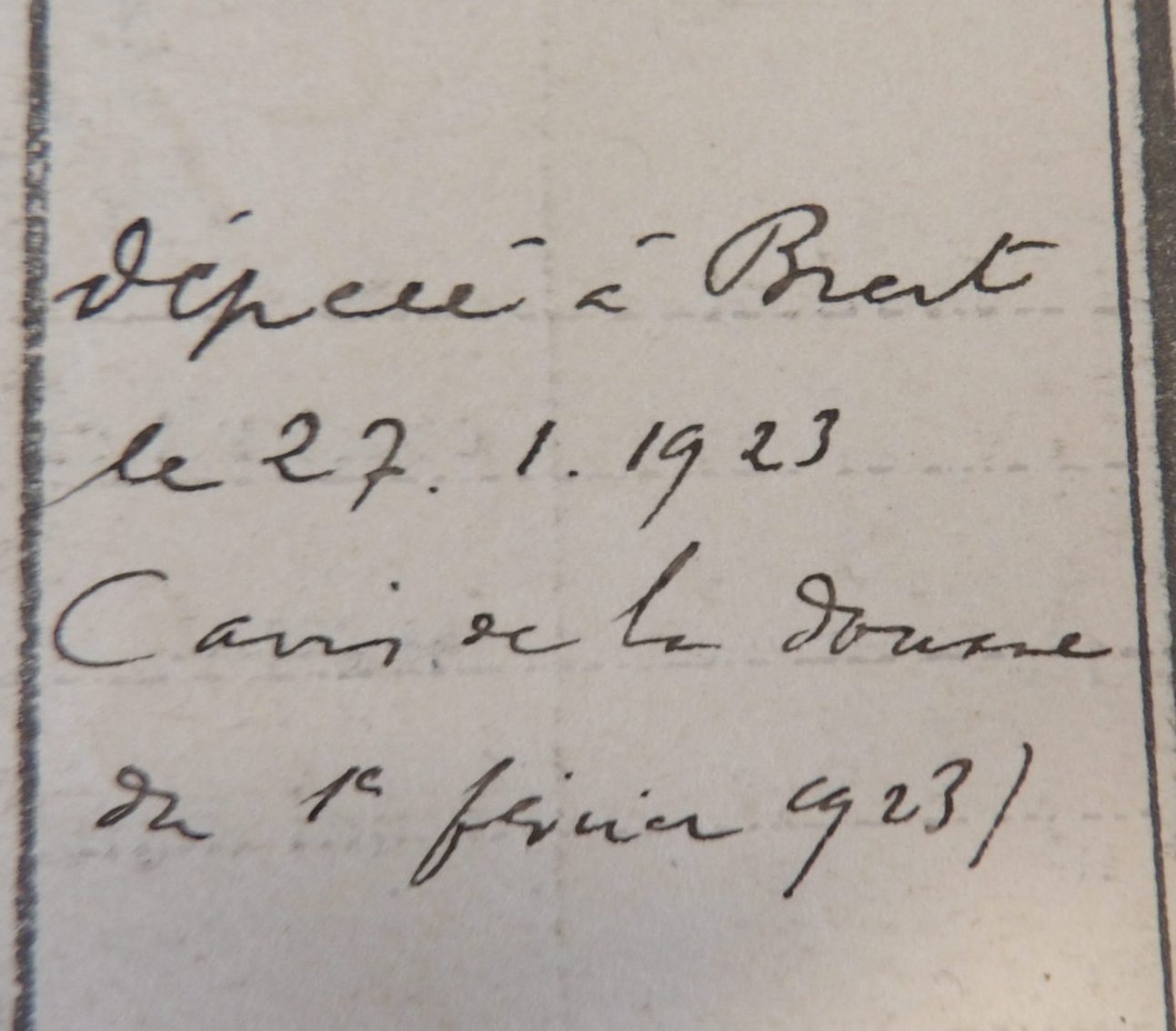 DZ998 devient BR2065 BARQUE DE SAINTE ANNE. Transmis par Audierne Bateaux