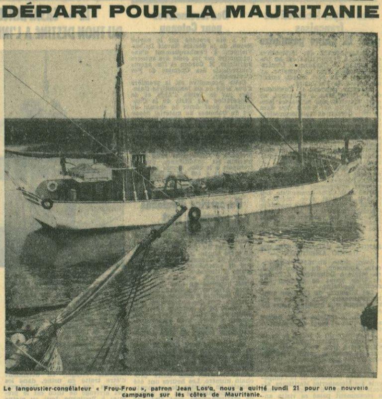 Source : Journal Le Marin du 25/11/1960 - Communiqué par Emmanuel Kerloc'h
